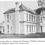 The Receiving House, Asylum for Destitute Children, Randwick